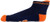 Donegal Bay NCAA Syracuse Orange Men's Footie Socks- Blue