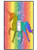 Rainbow Glitter Unicorn Jumbo Single Toggle Light Switch Plate 3.31x5.6inch