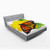 Ambesonne Butterfly Fitted Sheet- Monarch Breed Moth Insect Flower Leaves- Soft Decorative Fabric Bedding All-Round Elastic Pocket- Full Size- Yellow Green