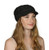 TOP HEADWEAR TopHeadwear Glitter Sequin Trim Newsboy Hat - Black