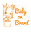 Baby Groot Baby On Board Vinyl Sticker Decals for Car Bumper Window Laptop Tablet Phone -8inch x 9.3inch- Orange-