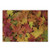 Lunarable Fall Leaves Cutting Board- Close up Shot of a Group of Leaves Scattered- Decorative Tempered Glass Cutting and Serving Board- Small Size- Orange Yellow