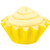 Wilton Wave Standard Baking Cups- Yellow- 24-Pack