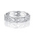 GEMSME 925 Sterling Silver Celtic Knot Eternity Band Ring -7-