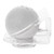Echo Dot 4 Wall Mount-Sturdy Acrylic Stand Holder with Cord Arrangement for Echo Dot 4th Generation-Clear-