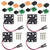 Easycargo Raspberry Pi Fan Heatsink Kit for Cooling Cooler Raspberry Pi 3BPlus- 3B- Pi 2- Pi Model BPlus -Green 4 Pack-