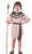Haunted House Child's Native American Princess Costume- Large