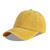 LANGZHEN Unisex Baseball Cap 100 percent Cotton Fits Men Women Washed Denim Adjustable Dad Hat-Yellow- Large-