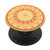 Mandala Print Orange and Yellow PopSockets Grip and Stand for Phones and Tablets