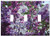 Switch Plate Triple Toggle - Lilac Summer Nature Purple Beautiful Plant
