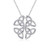 Sllaiss 925 Sterling Silver Good Luck Irish Celtic Knot Necklaces Infinity Endless Love Pendant Necklace for Women for Anniversary Birthday