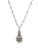 Sterling Silver Teeny Tiny Ladybug 3D Good Luck Charm Necklace- 18inch