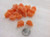 MINI Orange Slices bulk candy small orange jelly slices 1 pound
