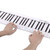 Gilroy Portable Waterproof Flexible 88 Key Keyboard Piano Finger Simulation Practice Guide Teaching Aid Note Chart for Beginner Student