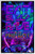 Eat Sleep Rave Repeat Blacklight Poster 23x35 inch