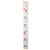 SUGN Baby Growth Height Chart Handing Ruler Wall Decor for Kids- Canvas Removable Growth Height Chart 79-H-