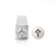 ImpressArt- 6mm, Cross with Heart Metal Stamp