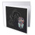 3dRose Doreen Erhardt Native American - Jaguar and Dream Catcher in Tribal Patterned Native American Theme - 1 Greeting Card with Envelope -gc_304664_5-