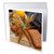 3dRose Alexis Photography - Objects Misc. - Vintage Straw Toy on a Wooden Table - 1 Greeting Card with Envelope -gc_307655_5-