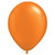 Qualatex 5inch Pearlized Mandarin Orange Latex Balloons -100ct-