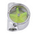 Computer Water Cooling Flow Indicator-Tungsten Alloy G1/4inch Standard Female to Female Thread