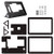 Longruner 5 inch Touch Screen Case Holder for Raspberry Pi 3 2 Model B RPi 1 B B+ A A+ LCD Monitor