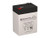 FP640 6 Volt 4.5 AmpH SLA Replacement Battery with F1 Terminal