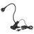 Clip on Light Reading Lights- USB Flexible Clamp Clip On LED Desk Light Bedside Night Lamp for Reading Study