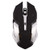 GOSHYDA 2.4G Optical Wireless Gaming Mouse- Rechargeable Silent Mice 6 Buttons Adjustable DPI 7-Color Cool LED Lights- -Black-