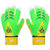 Sportout Kids Junior Goalkeeper Gloves- Soccer Gloves with Double Wrist Protection and Non-Slip Wear Resistant Latex Material to Give Splendid Protection to Prevent Injuries -Green2- 5-