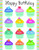 Creative Teaching Press Color Pop Birthday Chart- CTP 8691