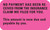 Doctor Stuff - File Folder Chart Labels- MAP2070- No Payment- Medical Insurance Patient Responsibility Stickers- Fluorescent Pink/Black- 1-1/2inch x 7/8inch- 250 per Box