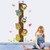 N/C Wall Sticker Forest Panda Tiger Lion Monkey Height Measure Wall Stickers Kids Rooms Decor Cartoon Animals Growth Chart Wall Decals Poster