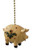 Clementine Primitive Country Pig Ceiling Fan Pull Light Chain Extender
