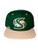SNAP SKULL Sacramento State University College CSUS Licensed Hat Green