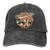Garitin I Love Palm Springs California Denim Baseball Cap- Retro Washed Adjustable Dad Hats-Black