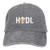 Clipeyh HODL Bitcoin- Just Hold It Hat- Washed Denim Baseball Cap Adjustable Cotton Trucker Cap