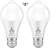 Motion Sensor Light Bulb-Dusk to Dawn Light Bulbs Outdoor Lighting-Auto On/Off Light Sensor LED Bulbs-12W Security LED Bulb-A19 E26 Motion Activated Light-6500K Daylight White-1200LM-2 Pack
