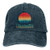 Vaccinated Retro Sunset Pro Vaccination Immunization Hat Dad Hat Baseball Cap Adjustable Unisex Baseball Hat-Navy