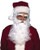 Forum Novelties Men's Santa Claus Wig and Beard Set- White- One Size