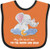 Inktastic My Titi Loves Me to The Moon and Back Baby Bib Orange and Black 3b173