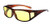 Polarized Fit Over Cover Wear Over Reading Glasses Yellow Lens Night Driving Sunglasses -70077 Brown-