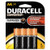 Duracell MN1500B4Z CopperTop Alkaline Batteries with Duralock Power Preserve Technology- AA- 4/Pk