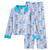 Disney Little Girls Frozen Elsa Button-Front 2 Piece Pajamas Set (4)