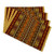 HOSNYE African Motifs on Ethnic Background Placemats for Kitchen Dining Table Set of 4 Yellow Character Linen Place Mats