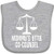 Inktastic Lawyer Mommy Little Co Counsel Baby Bib Lavender and Purple