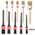 Car Auto Detailing Brush Set- Automotive Detail Brushes Cleaner for Cleaning Automotive Interior- Wheels- Exterior- Leather -10 Pcs-