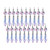 HDCRYSTALGIFTS Hanging Rainbow Maker Colorful Crystal Chandelier Parts Drops Icicle Prisms Fengshui Suncatcher -38mm-20pcs-