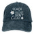Garitin Beach Hair Don't Care Adjustable Washed Unisex Dad Hat Cowboy Cap Denim Cap Baseball Cap
