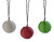 Moonrays 91132 Solar Powered LED Oriental Lantern String Lights- Cream